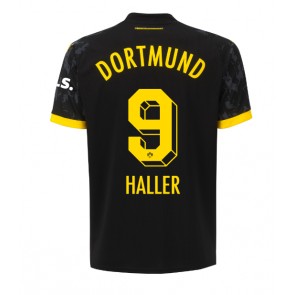 Borussia Dortmund Sebastien Haller #9 Koszulka Wyjazdowych 2023-24 Krótki Rękaw